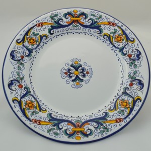TABLE FLAT PLATE “RICCO DERUTA” FROM CM 26