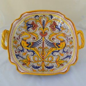 Centrotavola Raffaellesco con manici da 30 cm