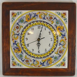 OROLOGIO “RAFFAELLESCO” CON CORNICE TARLATA  DA CM. 38,5