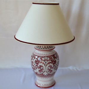 LAMPADA  “FONDO ROSSO ANTICO” DA CM 20