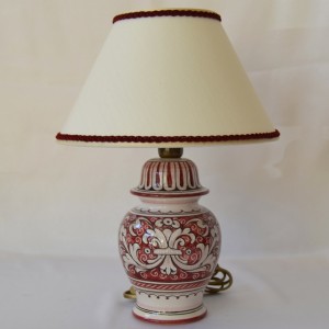 LAMPADA  “FONDO ROSSO ANTICO” DA CM 12