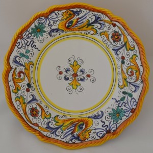 PIATTO DA TAVOLA PICCOLO SIM  “RAFFAELLESCO” DA CM 21