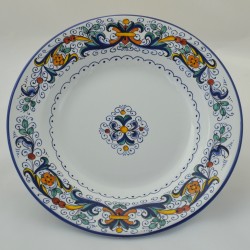 PIATTO DA TAVOLA FONDO “RICCO DERUTA” DA CM 24
