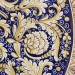 PLATE  “GIRALI FIORITI CON CESTO”  FROM CM 50