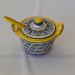 CHEESE BOWL “PENNE DI PAVONE CELESTE”