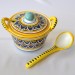 CHEESE BOWL “PENNE DI PAVONE BLU”