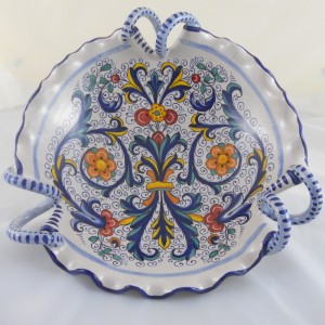 CENTRO TAVOLA “RICCO DERUTA” CON MANICI DA CM. 30