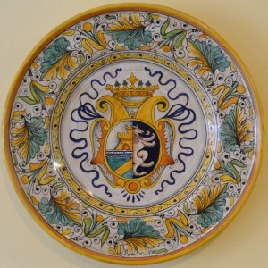 ANCIENT WALL PLATE “ARMS” CM. 40