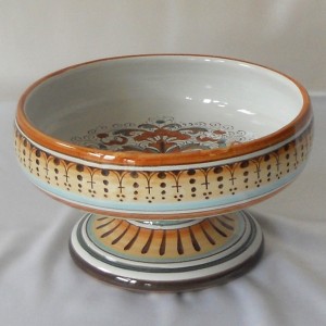 CENTERPIECE RAISED &ldquo; RICCO DERUTA ARANCIO&rdquo;  CM. 26