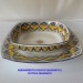 SQUARE BOWL “OCCHIO DI PENNA DI PAVONE” CM. 31