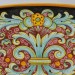 OVAL TRAY “FONDO ROSSO E NERO” CM. 54